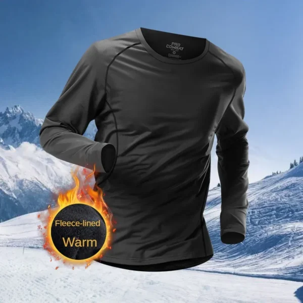 Men's Skiing Quick-Dry Warmth Sports Outdoor Climbing Track Suit/Set for Running Fitness Gym Fishing Golf Jogging Cycling Hiking - Image 5